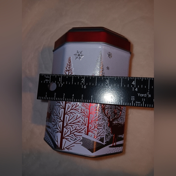 Empty 2022 Aldi Benton Sugar Cookies Christmas Music Box Cookie Tin Pre-owned - Picture 8 of 10
